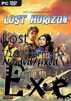 Box art for Lost
            Horizon V1.0 [german] No-dvd/fixed Exe