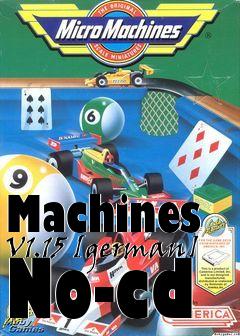 Box art for Machines
V1.15 [german] No-cd