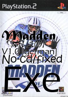 Box art for Madden
      Nfl 2001 V1.0 [german] No-cd/fixed
Exe
