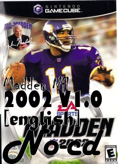 Box art for Madden
Nfl 2002 V1.0 [english] No-cd