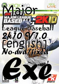 Box art for Major
            League Baseball 2k10 V1.0 [english] No-dvd/fixed Exe