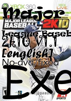 Box art for Major
            League Baseball 2k10 V1.1 [english] No-dvd/fixed Exe