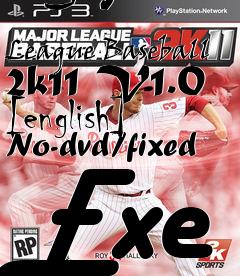 Box art for Major
            League Baseball 2k11 V1.0 [english] No-dvd/fixed Exe