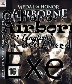 Box art for Medal
            Of Honor: Airborne V1.1 [english] No-dvd/fixed Exe