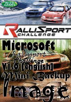 Box art for Microsoft
      Rallisport
      Challenge V1.0 [english] Mini Backup Image
