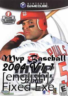 Box art for Mvp
Baseball 2004 V1.1 [english] Fixed Exe
