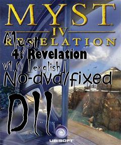 Box art for Myst
      4: Revelation V1.0 [english] No-dvd/fixed Dll