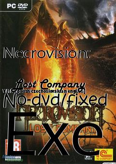 Box art for Necrovision:
            Lost Company V1.0 [polish/czechoslovakian/english] No-dvd/fixed Exe