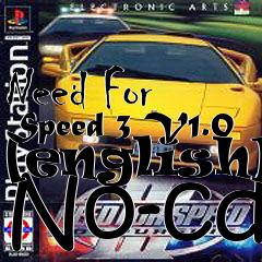 Box art for Need
For Speed 3 V1.0 [english] No-cd