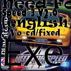 Box art for Need
For Speed 3 V2.0 [english] No-cd/fixed Exe