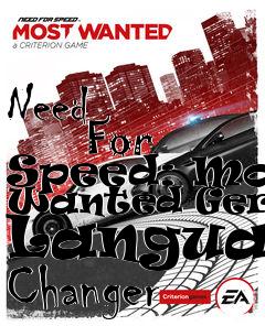 Box art for Need
            For Speed: Most Wanted German Language Changer