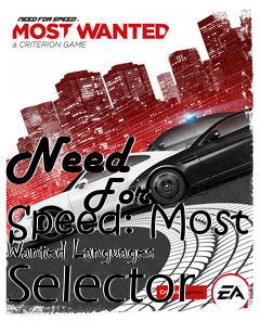 Box art for Need
            For Speed: Most Wanted Languages Selector