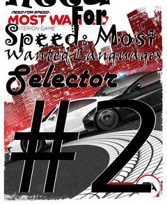 Box art for Need
            For Speed: Most Wanted Languages Selector #2