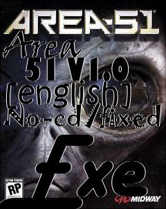 Box art for Area
      51 V1.0 [english] No-cd/fixed Exe