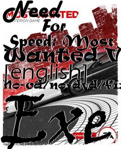Box art for Need
            For Speed: Most Wanted V1.3 [english] No-cd/no-dvd/fixed Exe