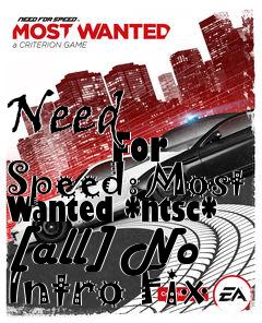 nfs most wanted 2 intro