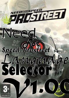 Box art for Need
            For Speed: Prostreet Language Selector V1.00