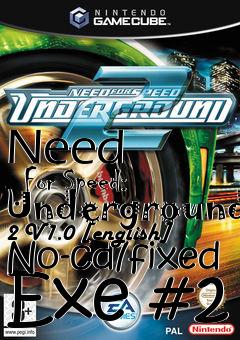 Box art for Need
      For Speed: Underground 2 V1.0 [english] No-cd/fixed Exe #2