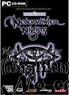 Box art for Neverwinter
Nights V1.29 [english] No-cd