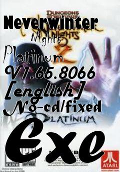 Box art for Neverwinter
      Nights Platinum V1.65.8066 [english] No-cd/fixed Exe