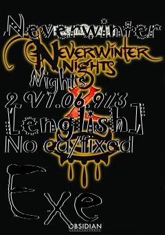 Box art for Neverwinter
            Nights 2 V1.06.973 [english] No-cd/fixed Exe