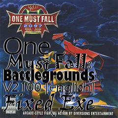 Box art for One
      Must Fall: Battlegrounds V2100 [english] Fixed Exe