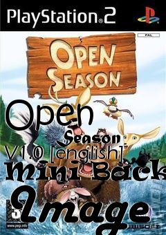 Box art for Open
            Season V1.0 [english] Mini Backup Image