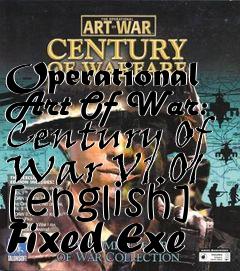 Box art for Operational
Art Of War: Century Of War V1.01 [english] Fixed Exe