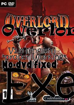 Box art for Overlord
            V1.0 [english] *proper Working* No-dvd/fixed Exe