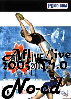 Box art for Afl Live 2003 V1.0
      [english] No-cd