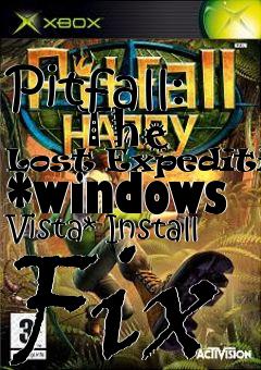 Box art for Pitfall:
      The Lost Expedition *windows Vista* Install Fix
