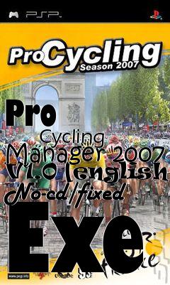 Box art for Pro
            Cycling Manager 2007 V1.0 [english] No-cd/fixed Exe