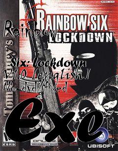 Box art for Rainbow
            Six: Lockdown V1.0 [english] No-dvd/fixed Exe