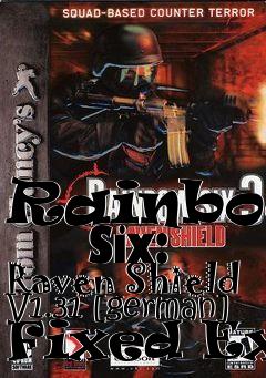 Box art for Rainbow
      Six: Raven Shield V1.31 [german] Fixed Exe