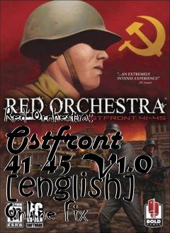 Box art for Red
Orchestra: Ostfront 41-45 V1.0 [english] Online Fix