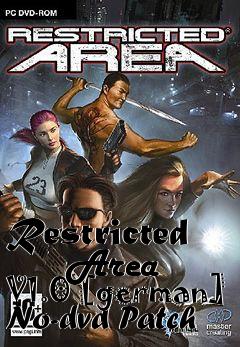 Box art for Restricted
      Area V1.0 [german] No-dvd Patch