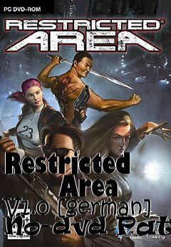 Box art for Restricted
      Area V1.0 [german] No-dvd Patch