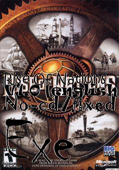 Box art for Rise
Of Nations V1.0 [english] No-cd/fixed Exe