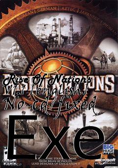 Box art for Rise
Of Nations V1.1 [english] No-cd/fixed Exe