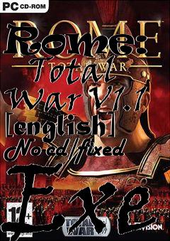 Box art for Rome:
      Total War V1.1 [english] No-cd/fixed Exe