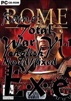 Box art for Rome:
      Total War V1.1 [english] No-cd/fixed Exe