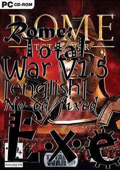 Box art for Rome:
      Total War V1.5 [english] No-cd/fixed Exe