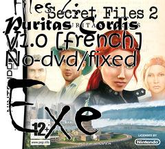 Box art for Secret
            Files 2: Puritas Cordis V1.0 [french] No-dvd/fixed Exe