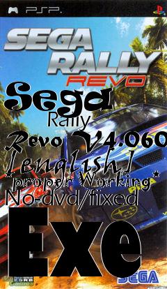 Box art for Sega
            Rally Revo V4.060 [english] *proper Working* No-dvd/fixed Exe