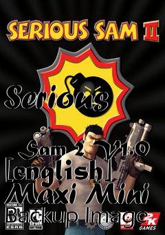 Box art for Serious
            Sam 2 V1.0 [english] Maxi Mini Backup Image