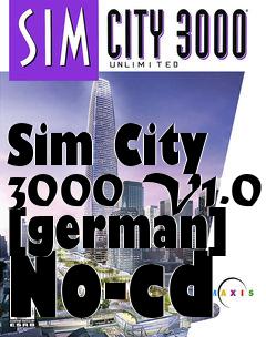 Box art for Sim
City 3000 V1.0 [german] No-cd