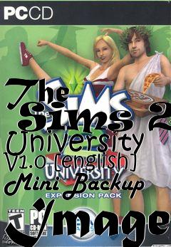 Box art for The
      Sims 2: University V1.0 [english] Mini Backup Image