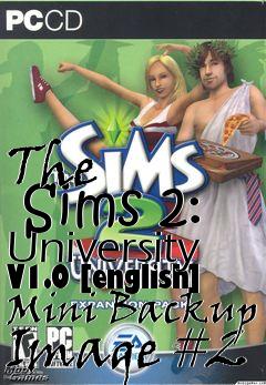 Box art for The
      Sims 2: University V1.0 [english] Mini Backup Image #2