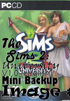 Box art for The
      Sims 2: University V1.0 [english] Mini Backup Image #2