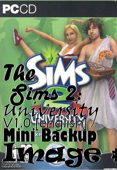 Box art for The
      Sims 2: University V1.0 [english] Mini Backup Image #2